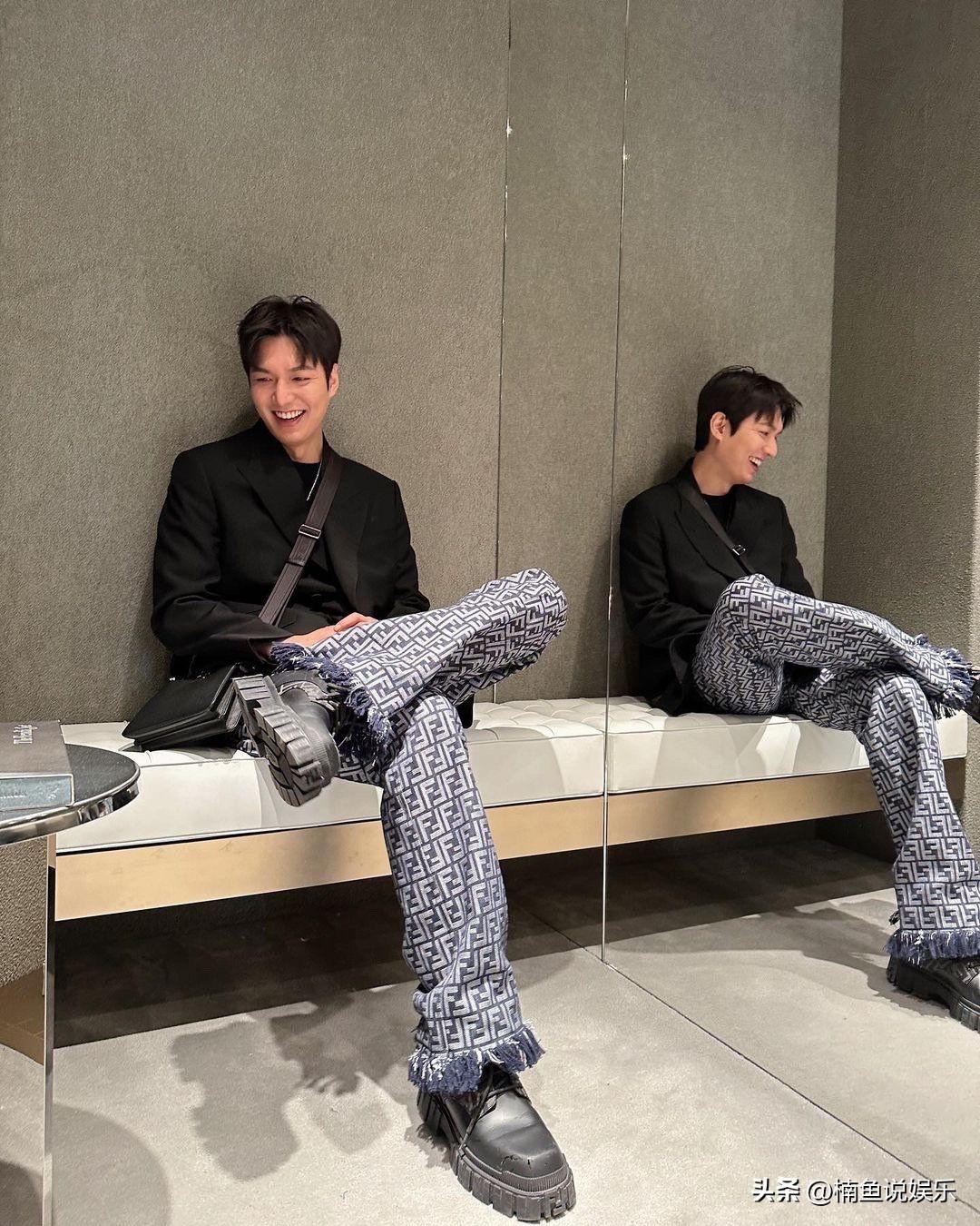 李敏镐怎么也肿了？35岁满脸油光尽显富态，韩剧男主天花板也老了