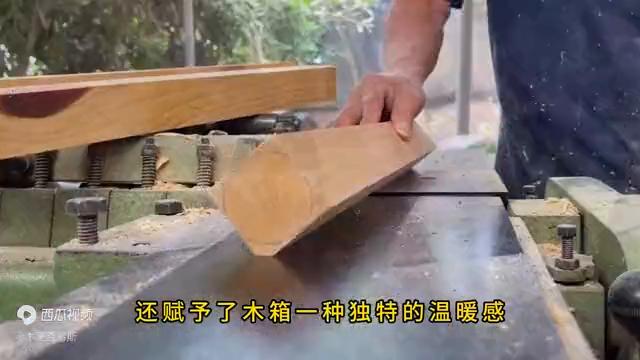 木工制作小木箱子,自制工具木箱