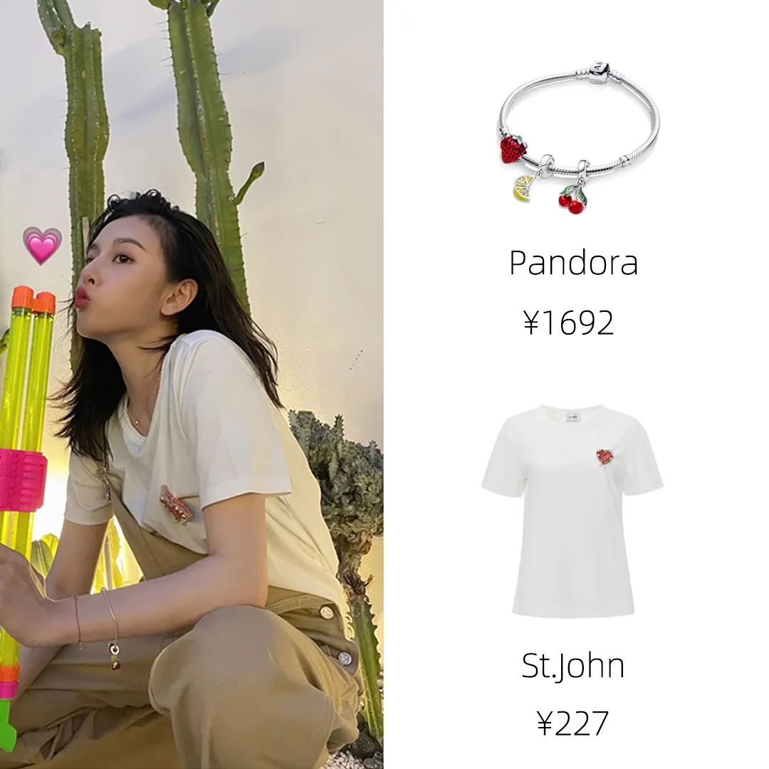 夏日穿搭明星同款,女明星夏季平价同款私服