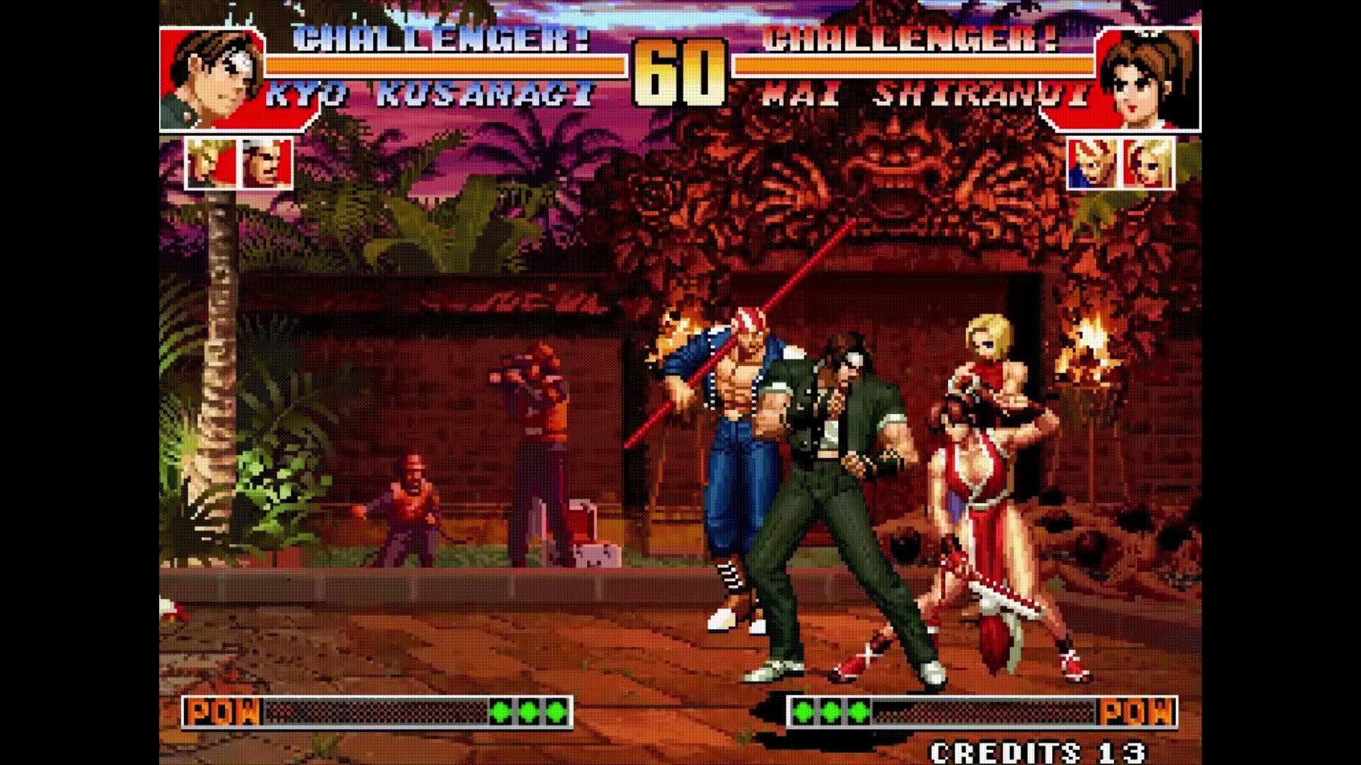 拳皇97草薙京连招简化教程,拳皇97风云再起草薙京破防连招