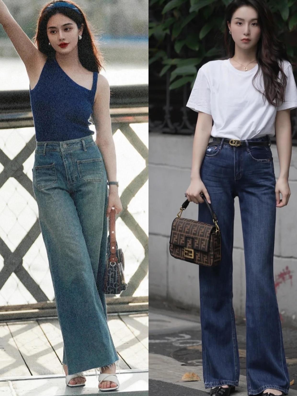 阔腿裤穿得好夏天也能清爽又有型,阔腿裤真的是显腿长利器