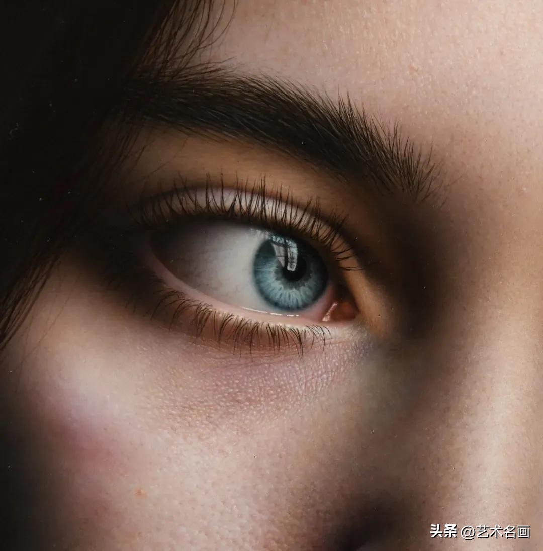 布格罗油画人物高清作品图文,马可格拉西超写实油画图片