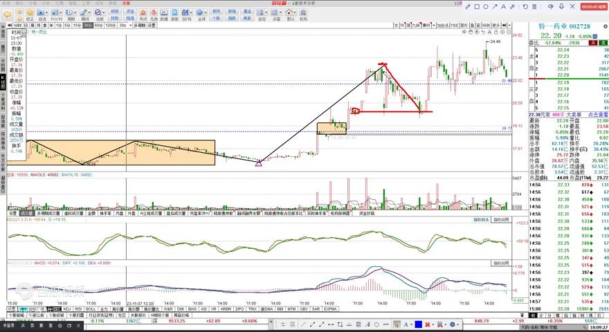 特一药业谈生产情况,特一药业走势最新分析