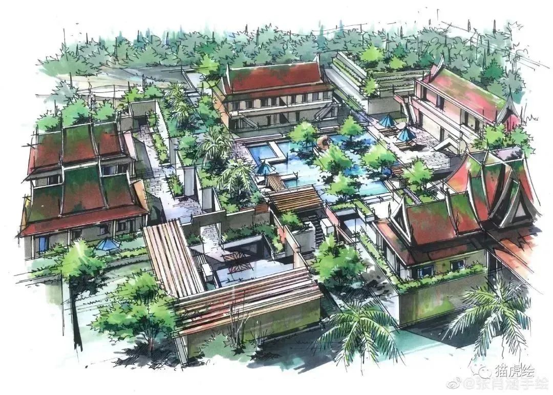 猫虎画,猫虎绘画