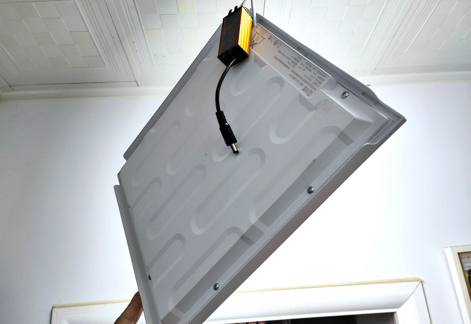 led灯创意diy简单图,智睿吸顶灯安装