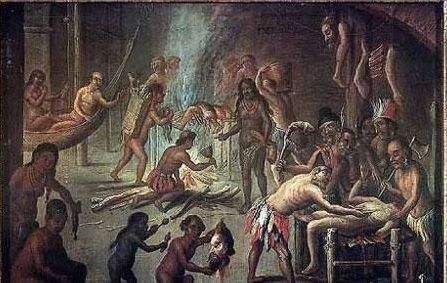 人类同类相食是怎么回事,人类基因有防止人吃人的吗