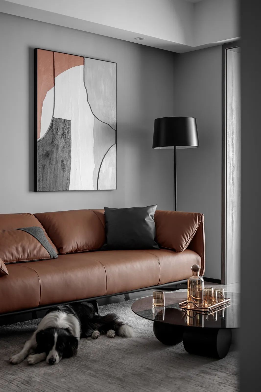 96平米现代轻奢公寓,96平方现代轻奢