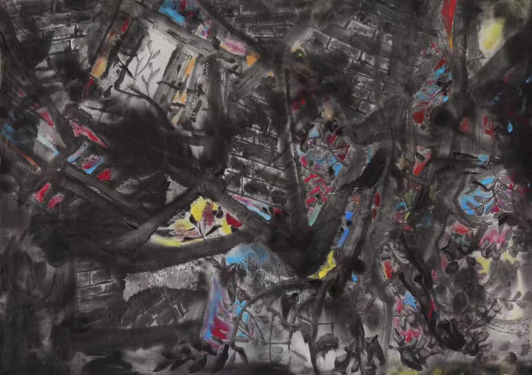 刘鸣水墨画欣赏,当代名家水墨人物画作品欣赏