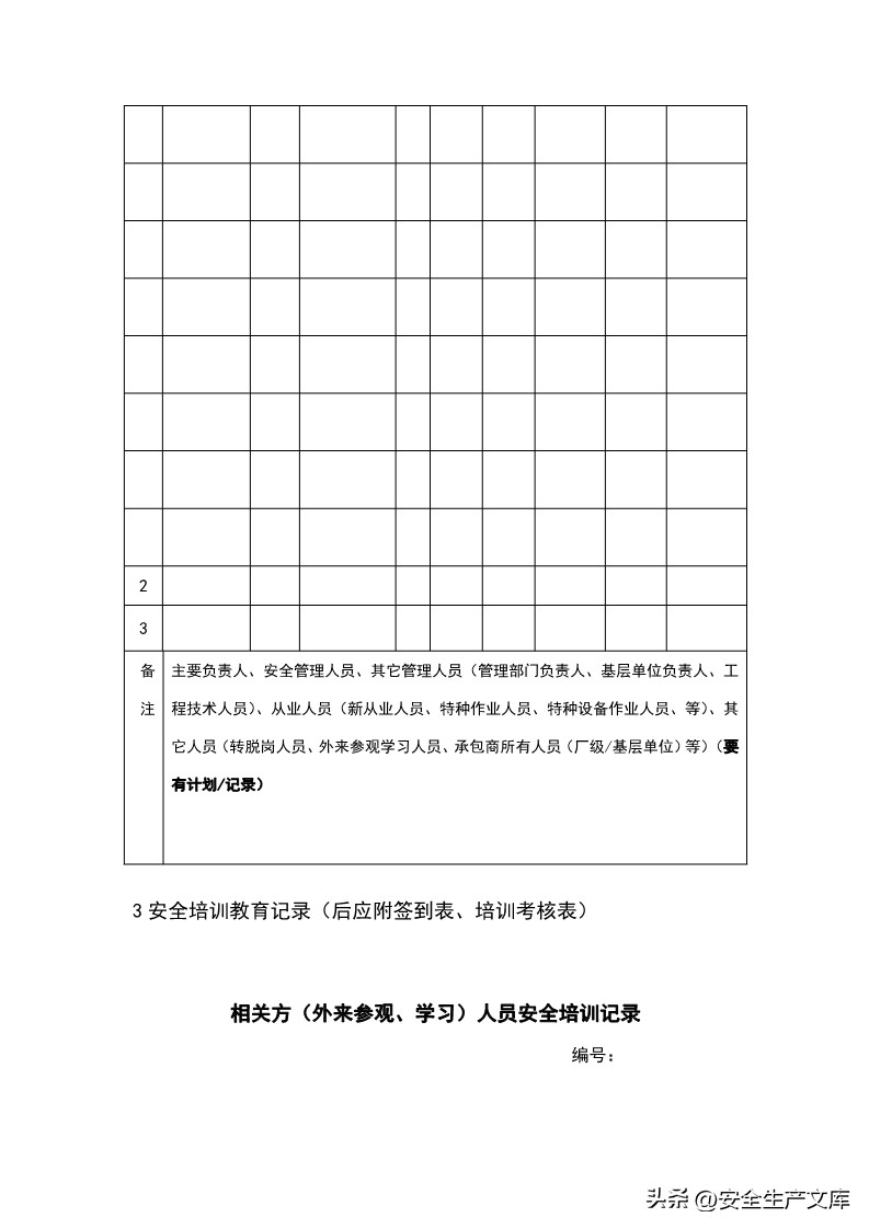 2023年企业安全培训计划表怎么填,2024企业安全培训计划表