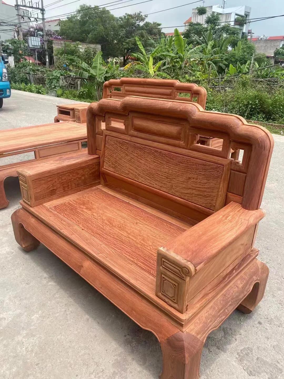 缅甸花梨大果紫檀国色天香尺寸,缅甸花梨国色天香沙发十一件套