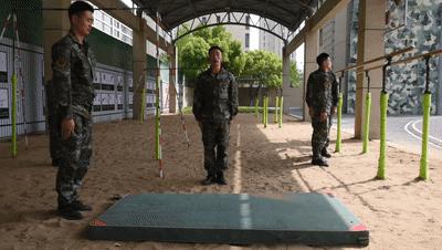 单双杠1-5练习速成的方法,单双杠3-4练习动作要点