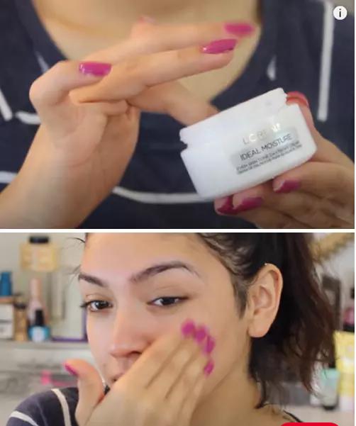 用刷子涂粉底液的正确方法,用手涂抹粉底液教程