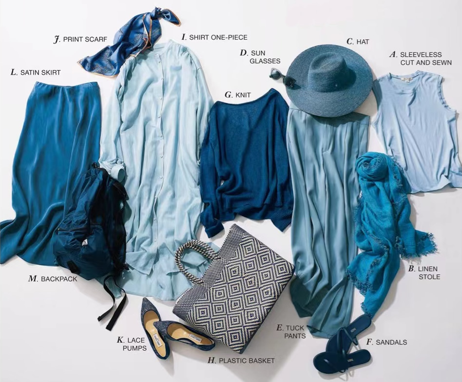 夏天穿什么颜色显优雅高级,什么颜色适合夏天穿蓝色