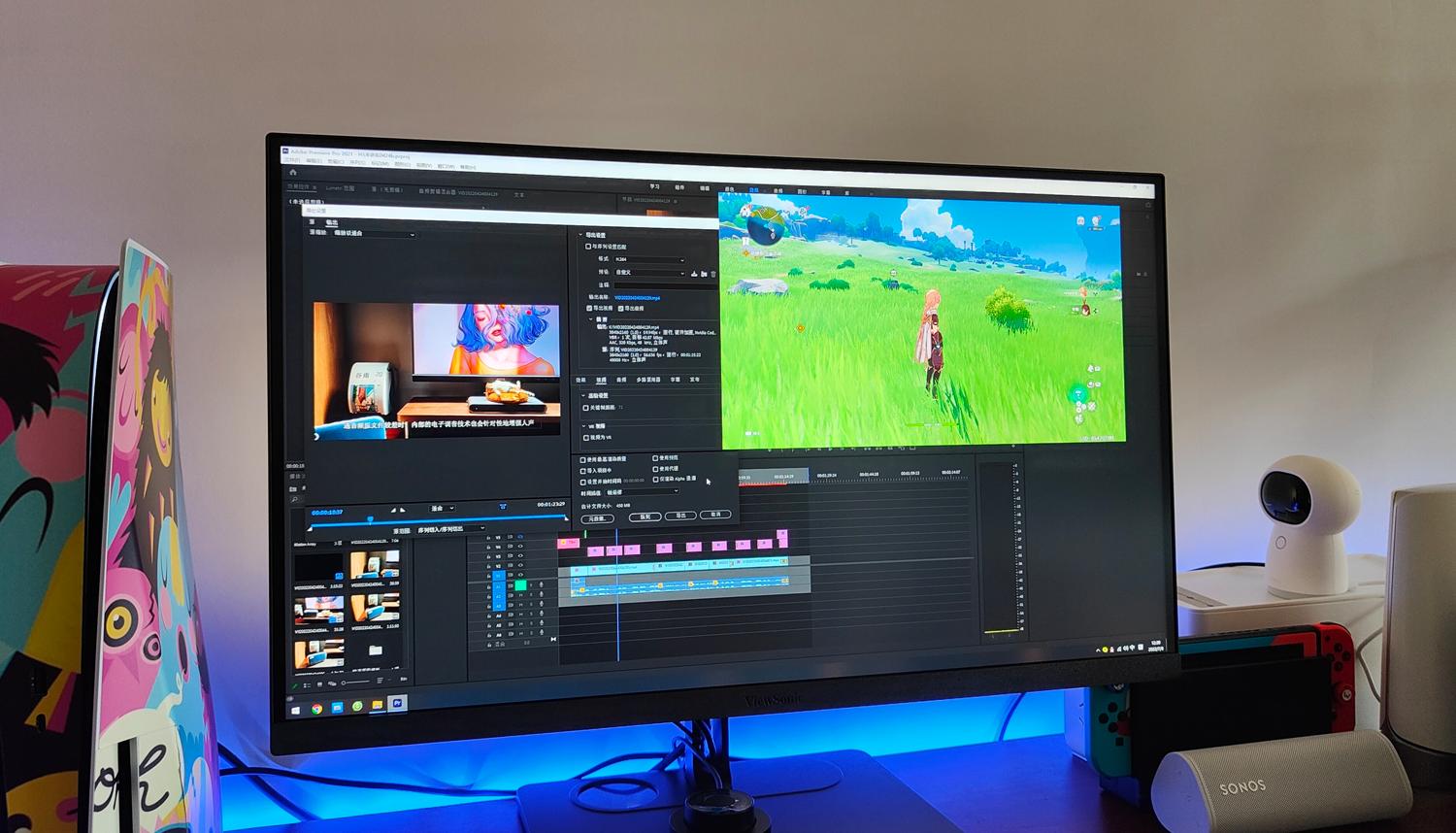 一个视频初学者的设备都有啥？2K显示器+存储工具+拓展坞+SD卡