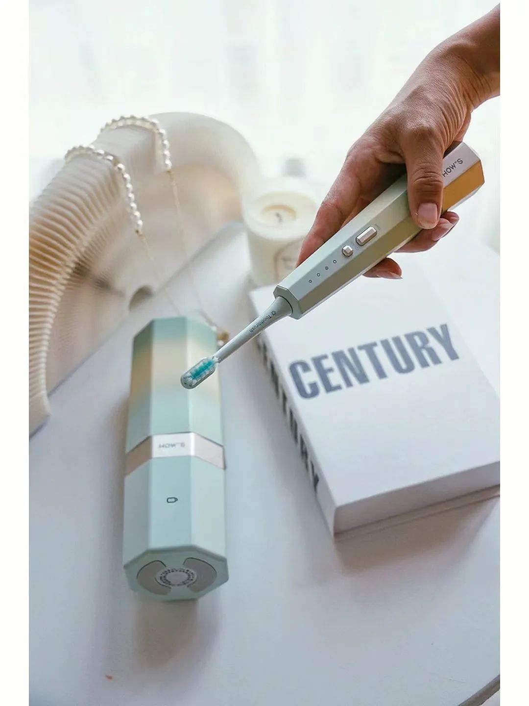 电动冲牙器便携式深层清洁牙齿,牙刷电动软毛护牙