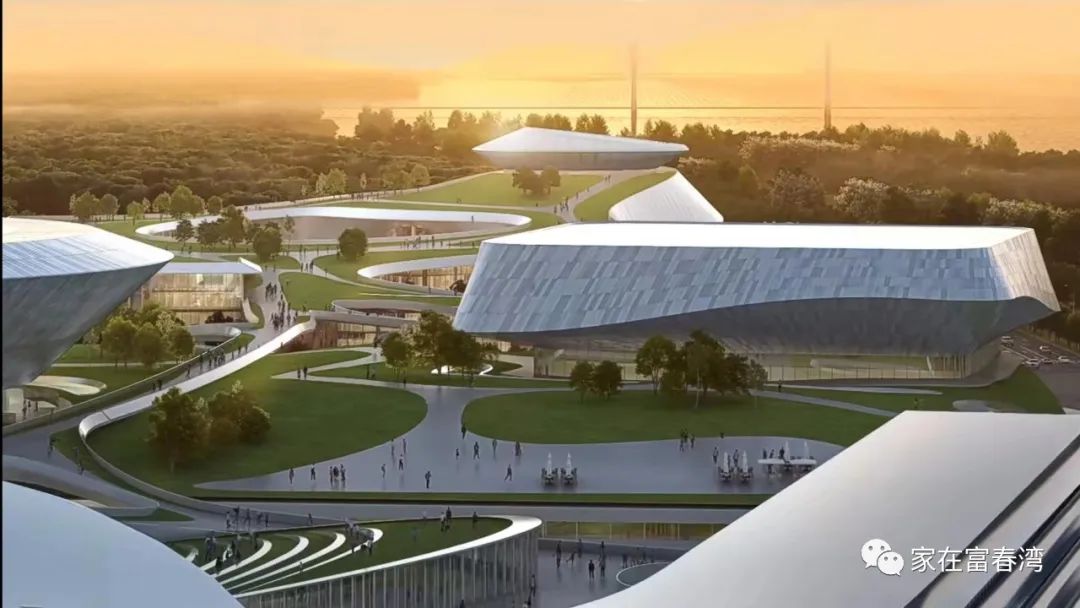 先睹为快！|春江三小、中沙文体综合馆设计、芯科半导体用地公示