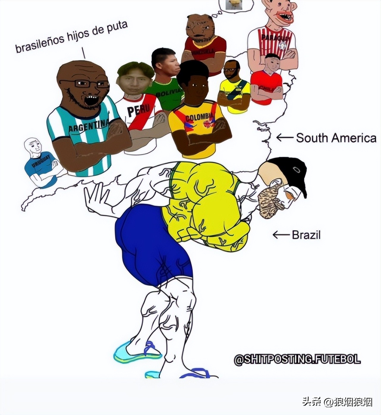 巴西世界杯表情包,世界杯韩国表情包