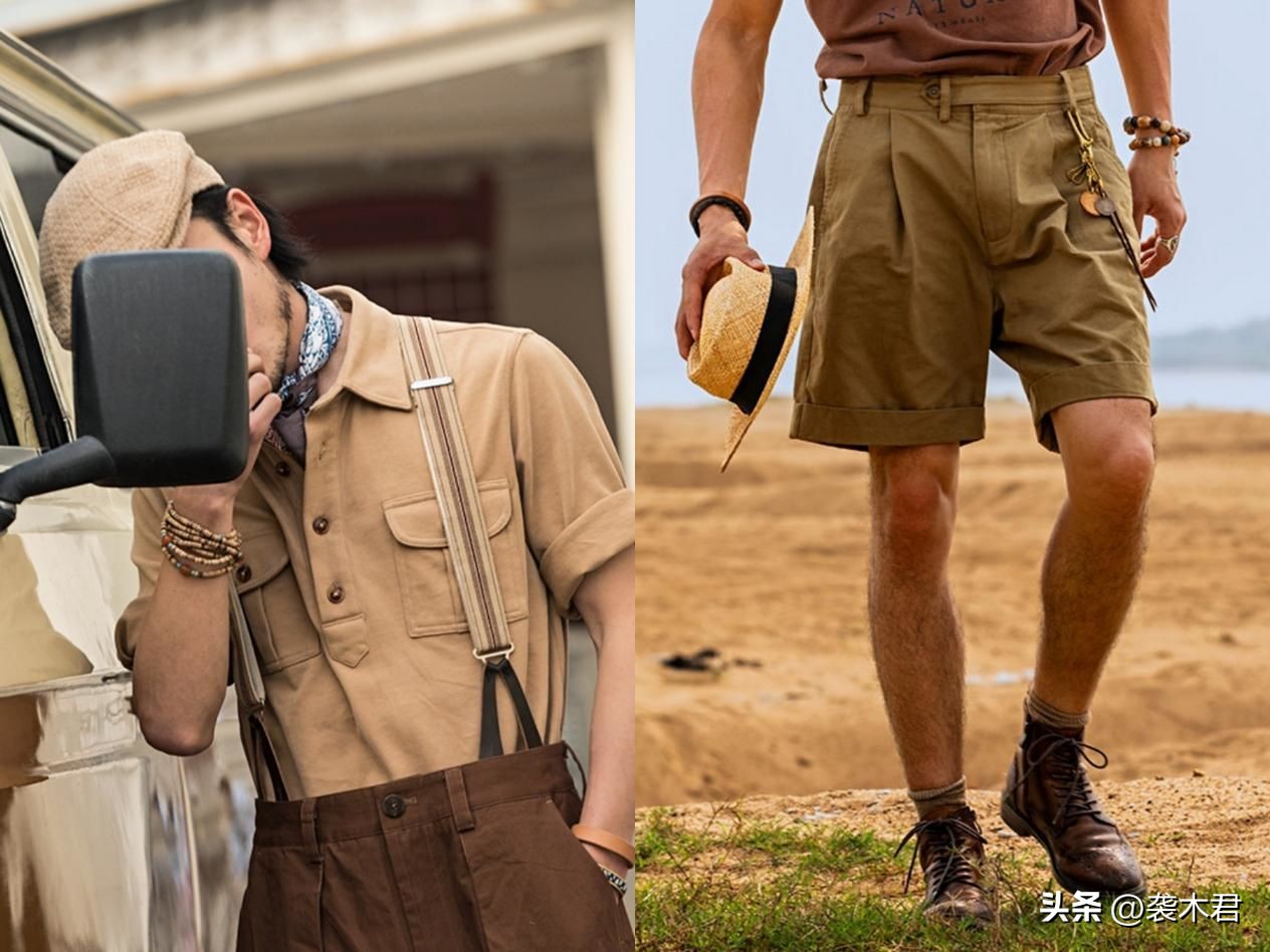 阿美咔叽复古风男装穿搭,阿美咔叽美式复古穿搭男
