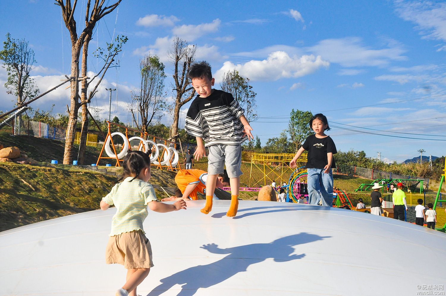 张家界万福温泉游玩图片,万福温泉欢乐谷处处是风景