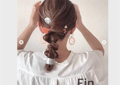 如何扎出女明星显脸小的高马尾,直刘海如何梳高马尾显脸小