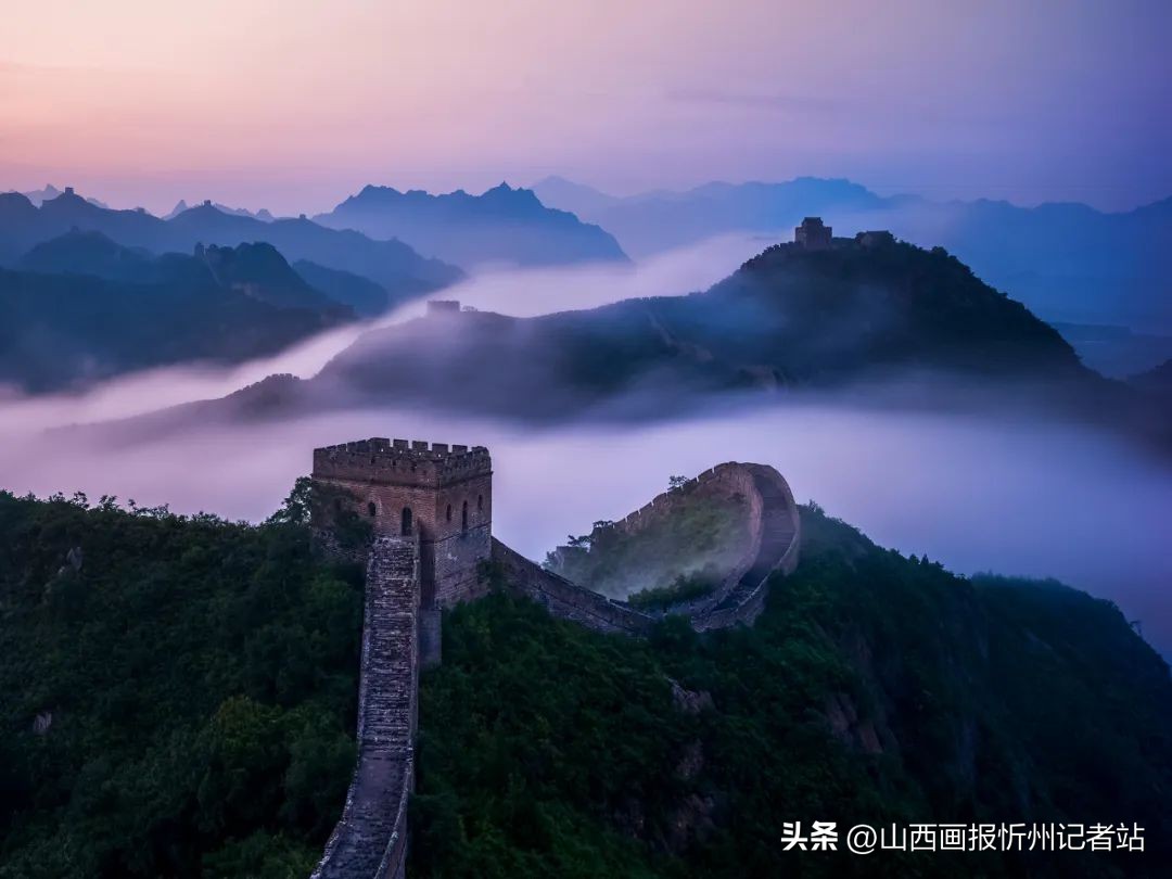 从未见过的绝美景点,长城摄影师