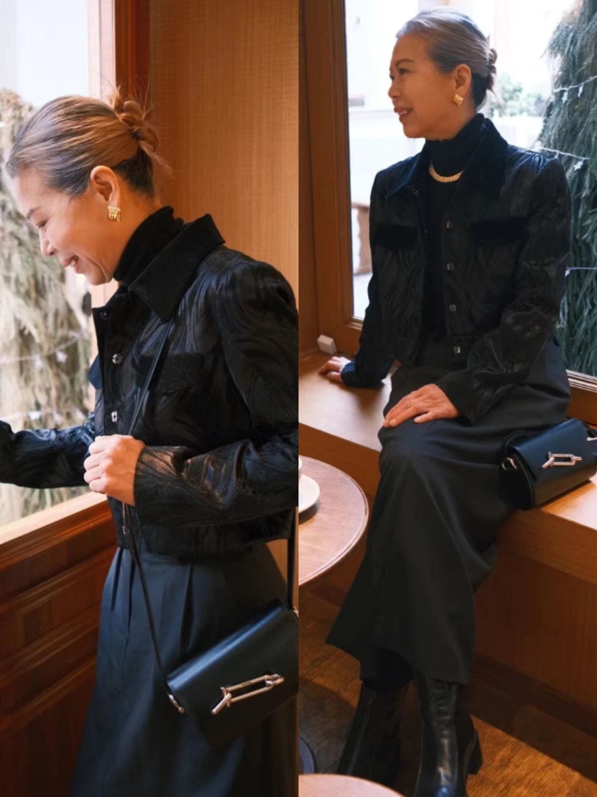 65岁奶奶的穿搭时髦大气又减龄,如何将奶奶装穿搭出高级感