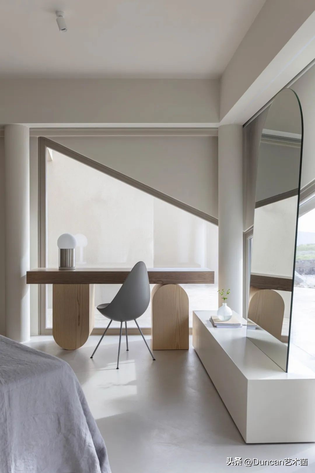 希腊KapsimalisArchitects①打造蓝白极简主义的童话世界！