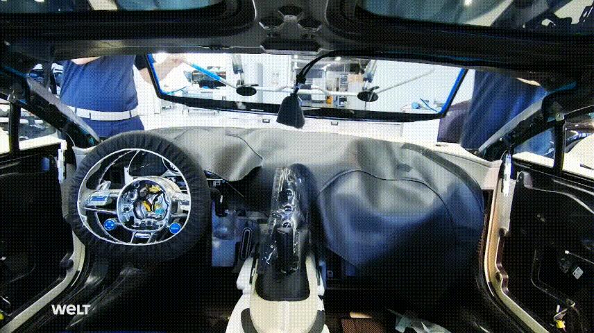 布加迪95968拼装教程,高清实拍布加迪