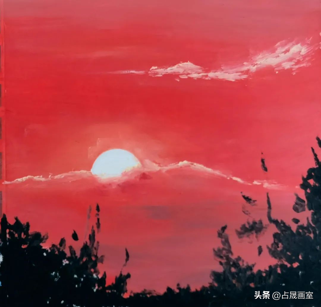 油画棒教程风景日系,油画棒教程高尔乐