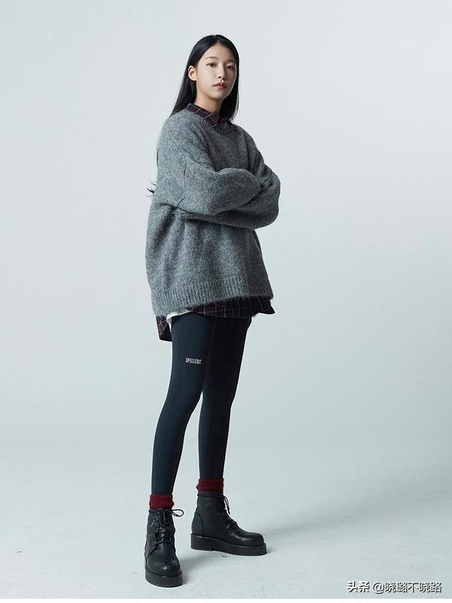 今年流行的鲨鱼裤袜子外穿,鲨鱼裤今年最火袜子长筒冬季