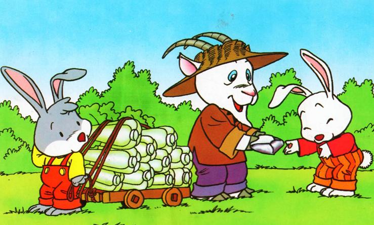 你知道兔子吃西瓜吗,你知道小兔兔吃的是什么吗