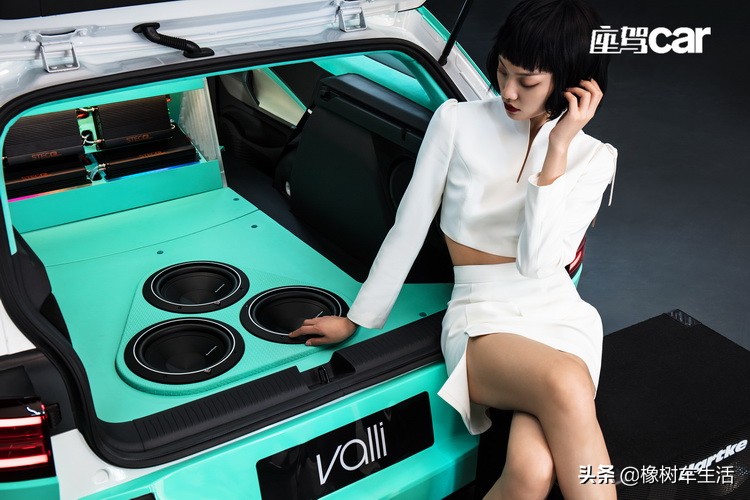 美不胜收北京MUYU宝骏Valli汽车音响改装美国来福R1675-S