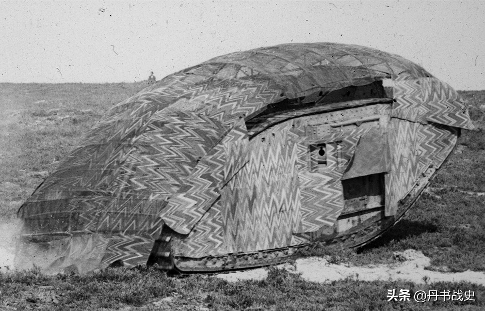 一战英军坦克,一战坦克迷彩