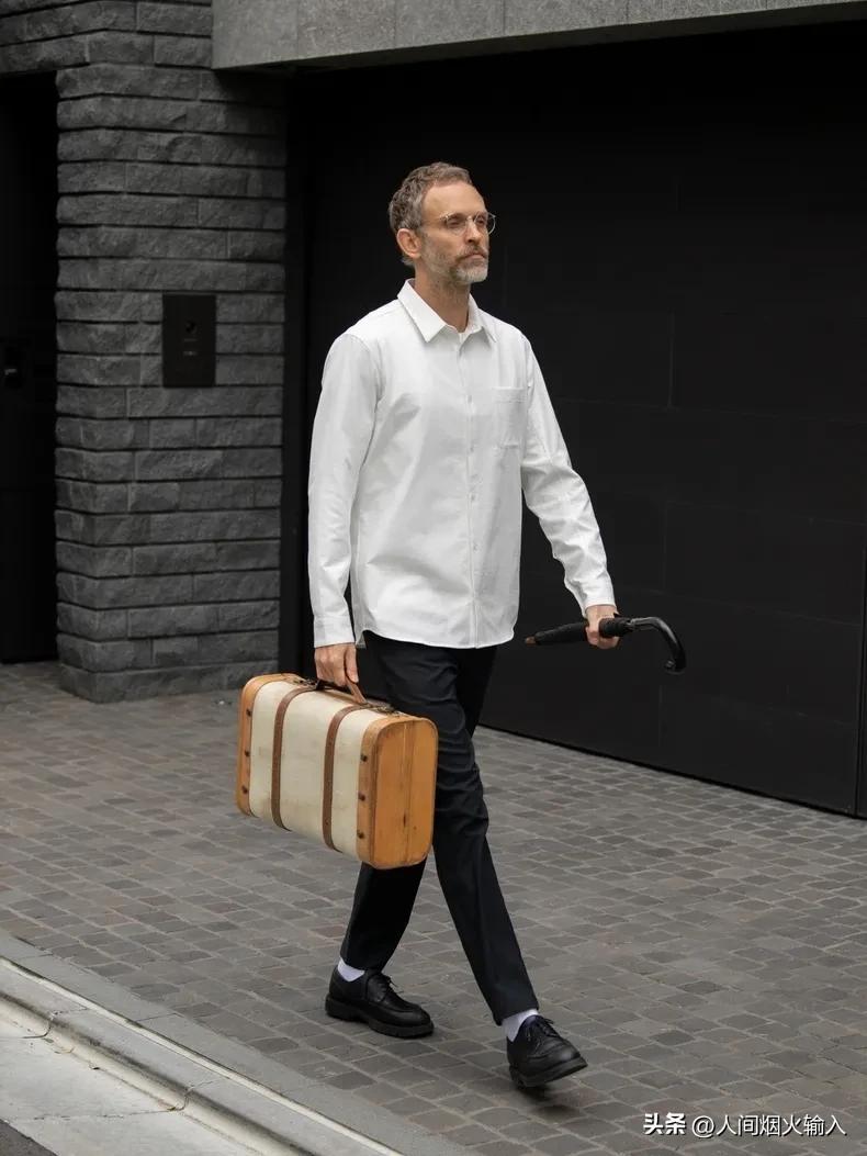 男士修身通勤商务职业西裤,时尚穿搭男士180偏瘦穿搭