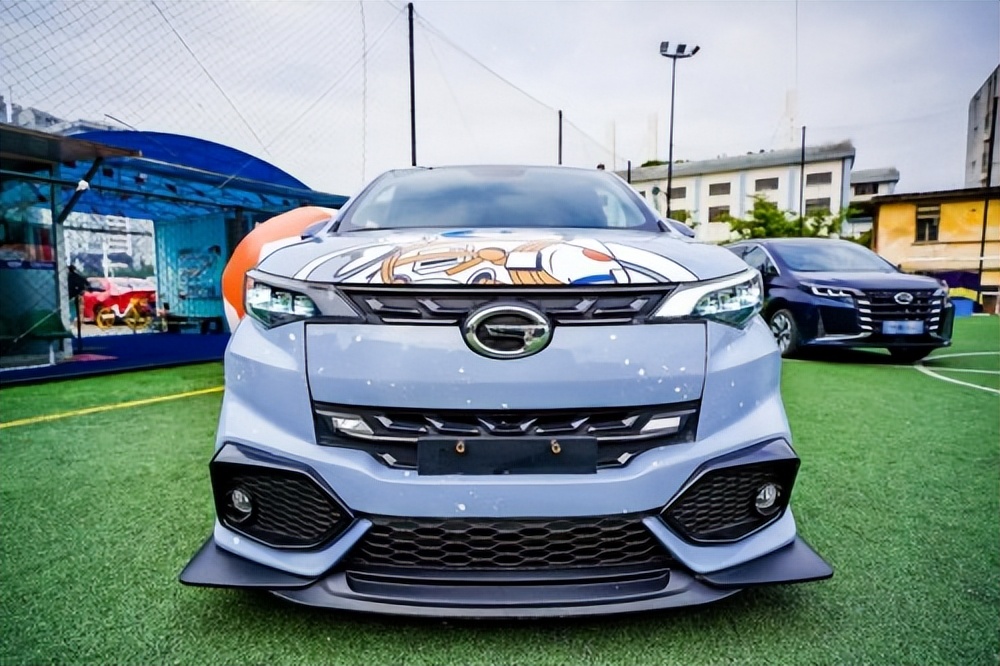 传祺m6pro一体式车顶行李箱,鸿星尔克潮牌联名