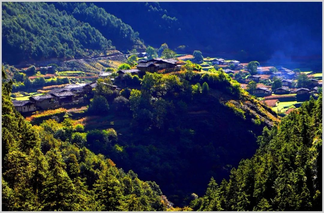 尼汝秘境,香格里拉尼汝村徒步环线图