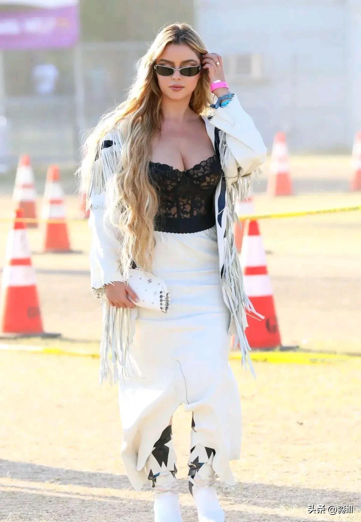 英国超模黛米最新图片,英国名模黛米萝丝