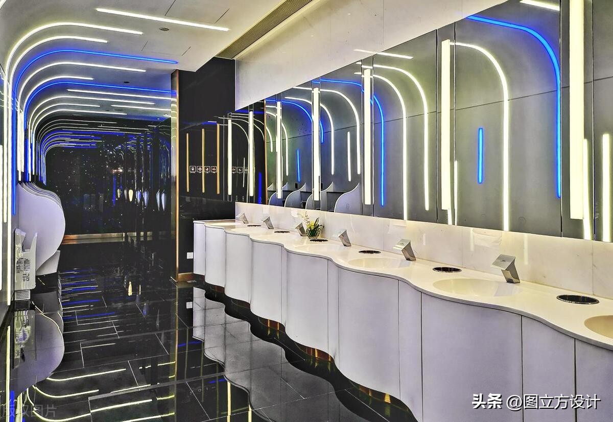 公共卫生间小空间巧设计,洗手间空间小如何设计