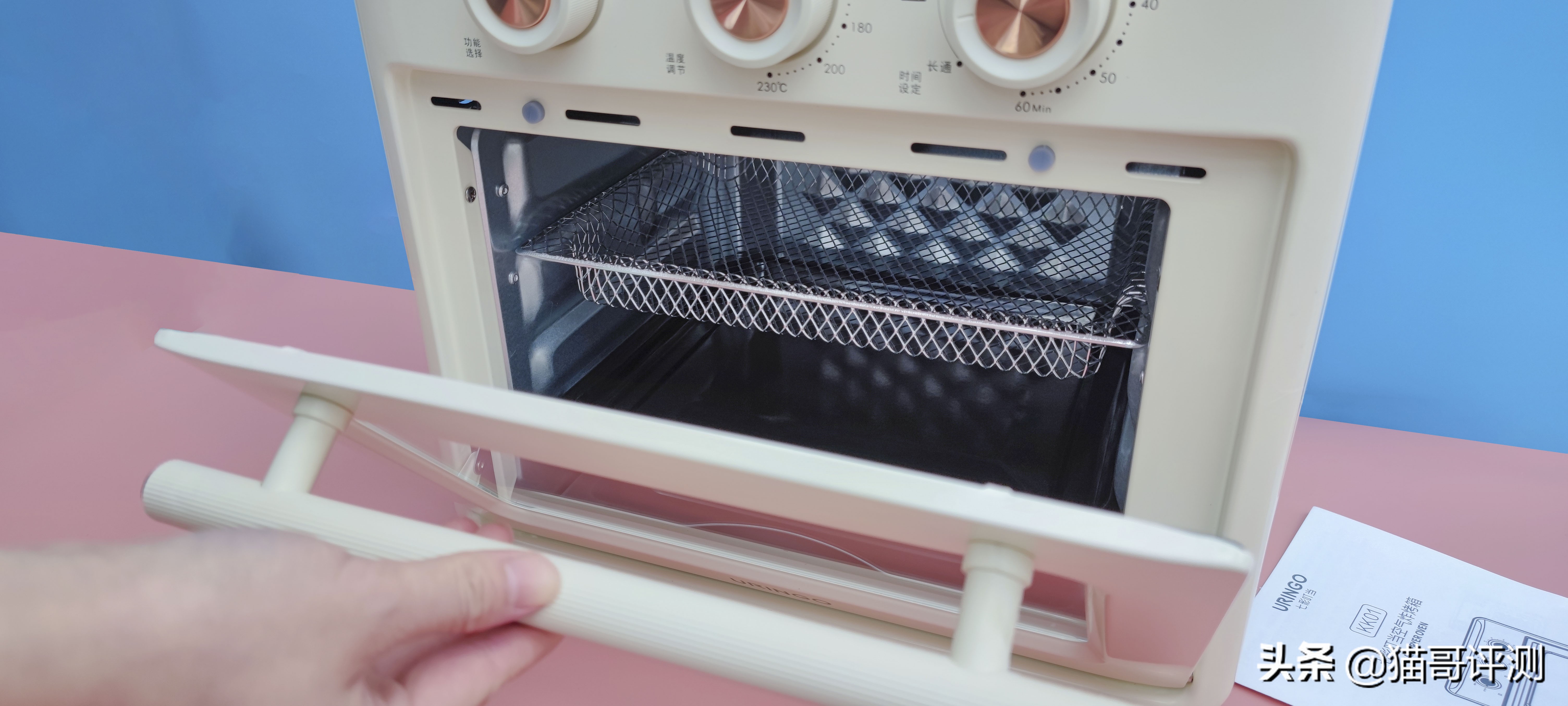 空气炸锅微波炉烤箱一体机测评,七彩叮当空气炸锅烤箱一体