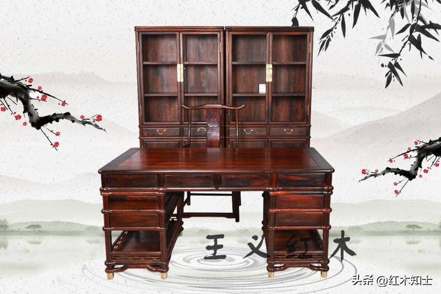 红木办公桌摆放的五宜与五忌,办公室桌子风水摆设要注意什么