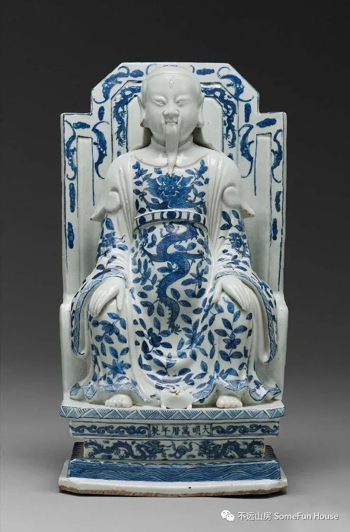 万历晚期青花瓷器特点,万历朝有没有无款官窑瓷器