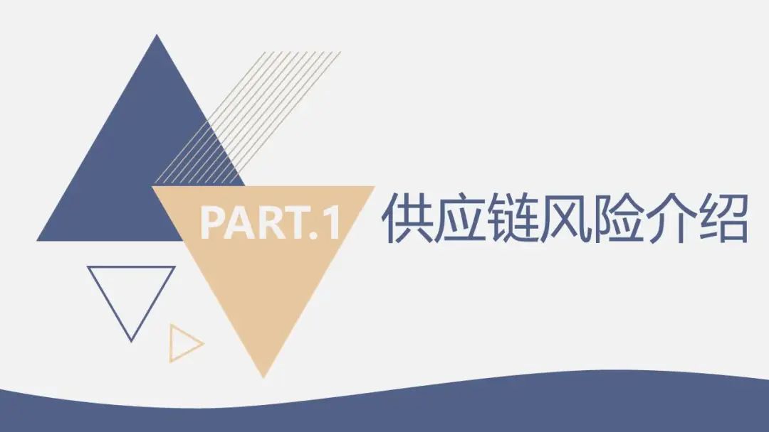 周二课程汇报打卡（四）：高等物流学—供应链风险ppt介绍