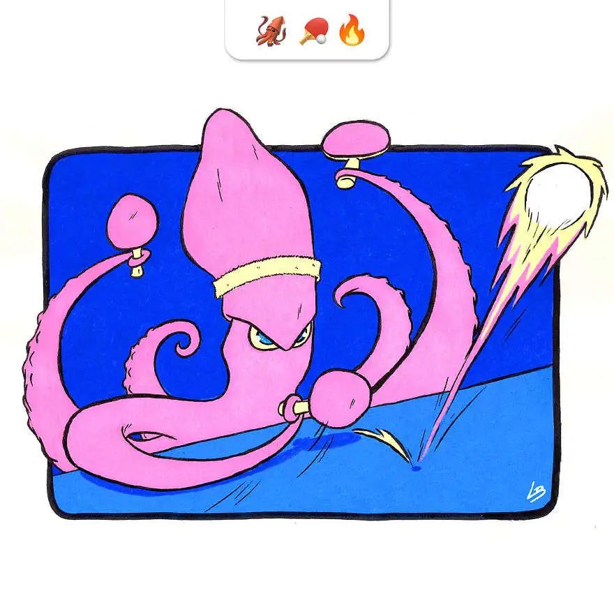 法国插画师魔改emoji爆火外网！惊艳网友：大神没有创作瓶颈吗…