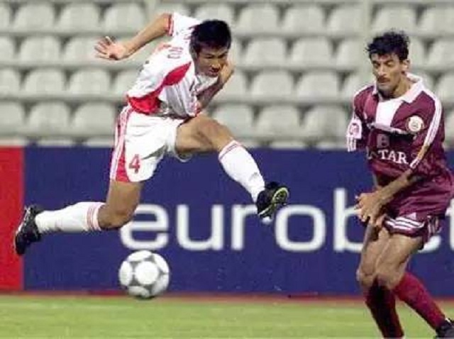 国足上届世界杯出线没,2002年国足世预赛0比1乌兹别克斯坦