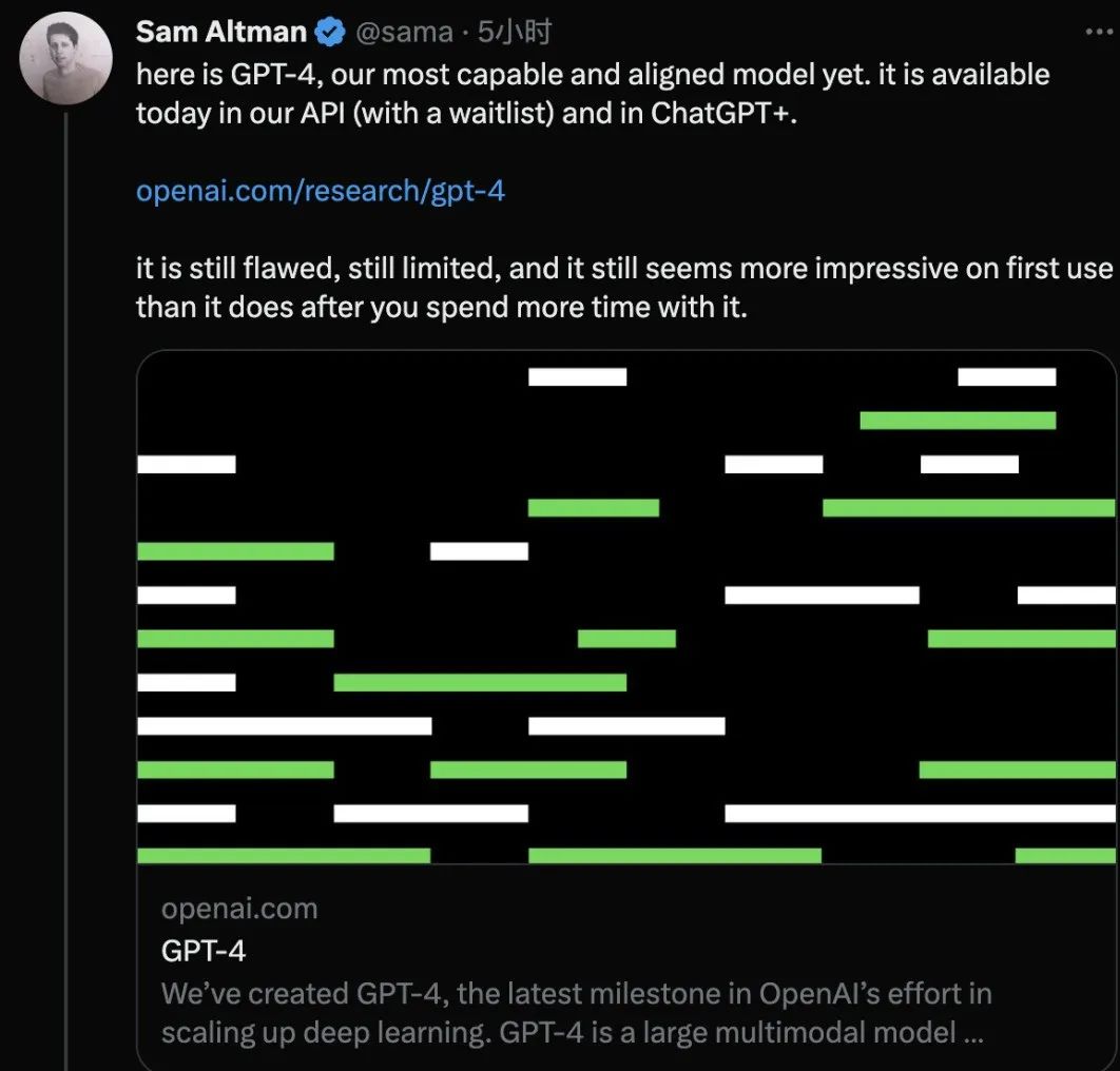 GPT-4“王炸”发布！1秒生成网站！