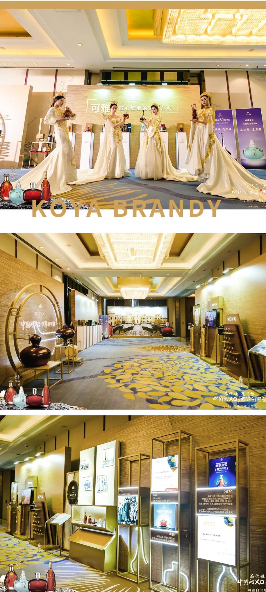 聚焦高端白兰地市场可雅高端品鉴会雅耀鸢都