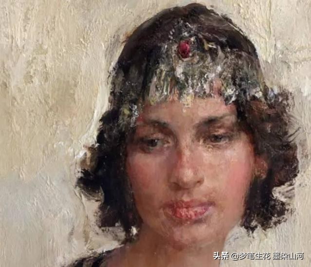 高清油画静物大师作品,欣赏超写实人物油画