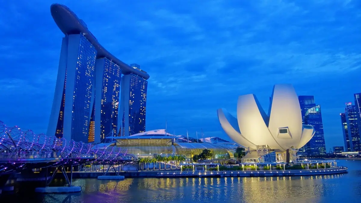 金沙酒店建造史,滨海湾金沙酒店建造过程