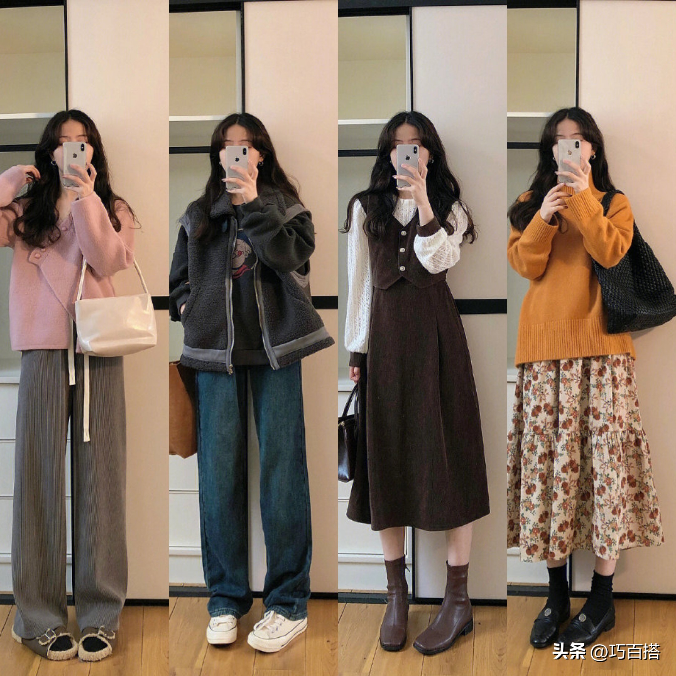 冬天就是要穿暖暖的衣服,冬天就应该穿暖和的衣服