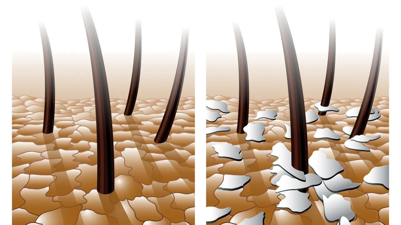 头皮屑太多了怎么处理我教你一招,头皮痒头皮屑多有救了